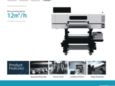 M604- UV DTF Plus 24" 3pcs I3200-U1 UV DTF Printer
