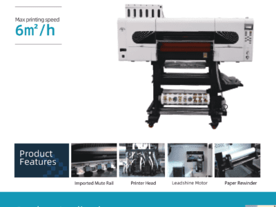 T603 UV DTF 24" 3pcs I13200 U1 UV DTF Printer