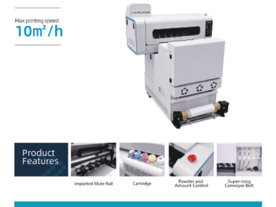 XF - 450 PRO Eufy 24" Dual Printheads DTF Printer 